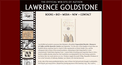 Desktop Screenshot of lawrencegoldstone.com