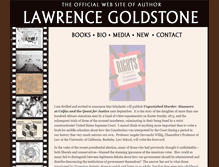 Tablet Screenshot of lawrencegoldstone.com